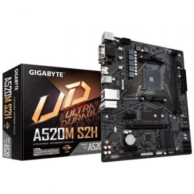 Placa Base Gigabyte A520M S2H Socket AM4/ Micro ATX | Placas