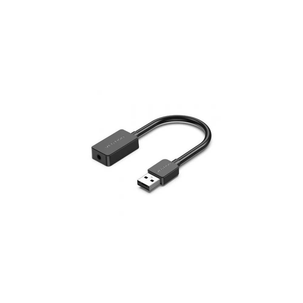 Tarjeta de Sonido Vention CDZB0/ USB Macho - 1x Jack 3.5 Hembra | Tarjetas de Sonido