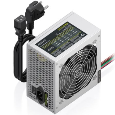 Fuente de Alimentación Aisens ASPC-500ATX-PSE/ 500W/ Ventilador 12cm | Fuentes