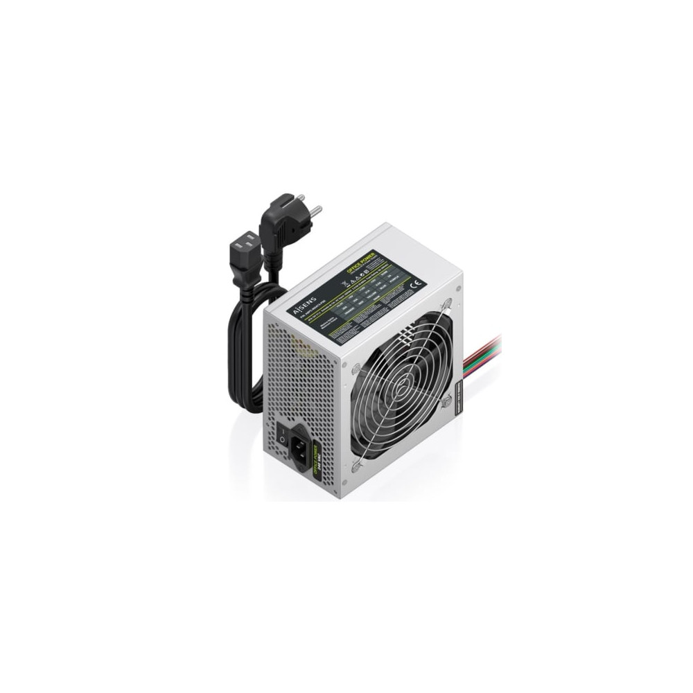 Fuente de Alimentación Aisens ASPC-500ATX-PSE/ 500W/ Ventilador 12cm | Fuentes