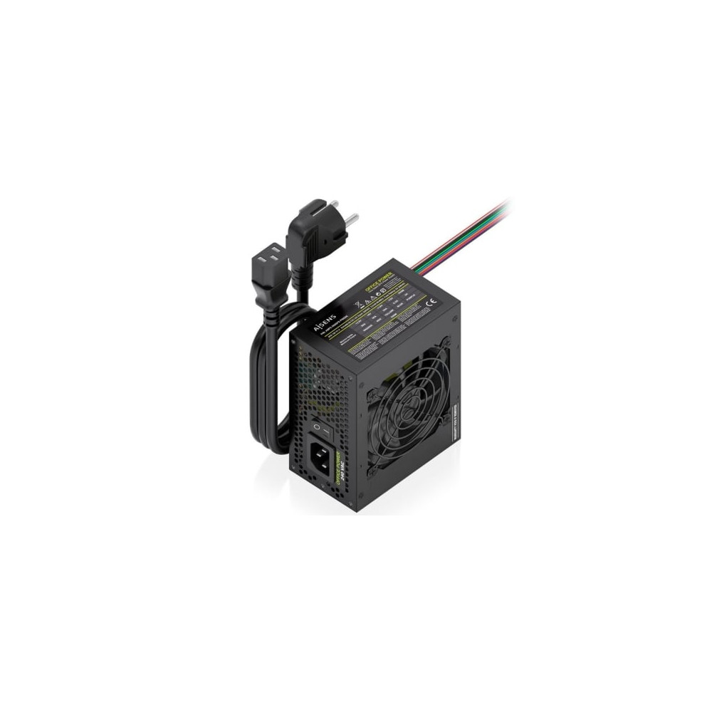 Fuente de Alimentación SFX Aisens ASPC-500SFX-PSEBK/ 500W/ Ventilador 8cm | Fuentes