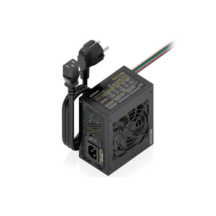 Fuente de Alimentación SFX Aisens ASPC-500SFX-PSEBK/ 500W/ Ventilador 8cm | Fuentes
