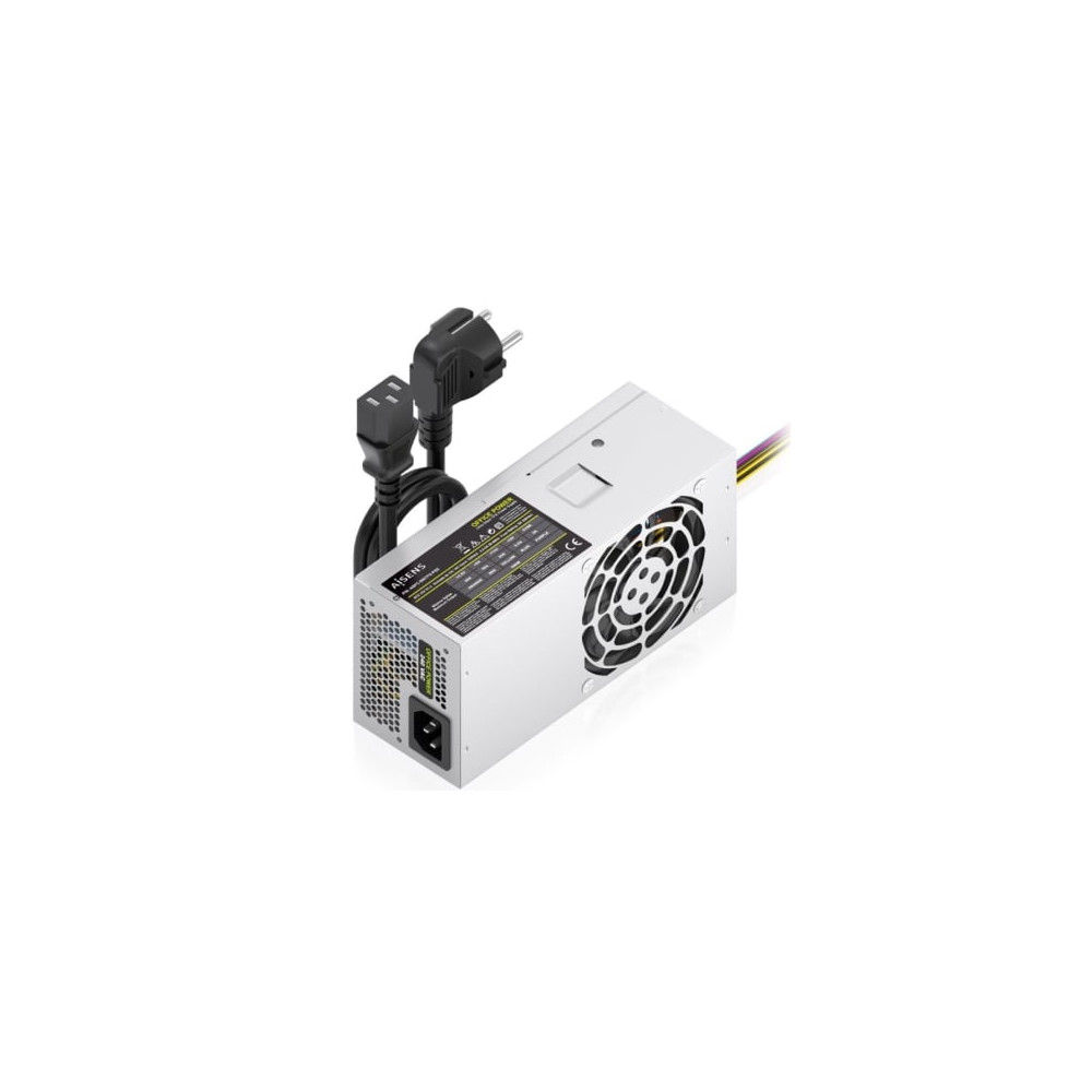 Fuente de Alimentación TFX Aisens ASPC-500TFX-PSE/ 500W/ Ventilador 8cm | Fuentes