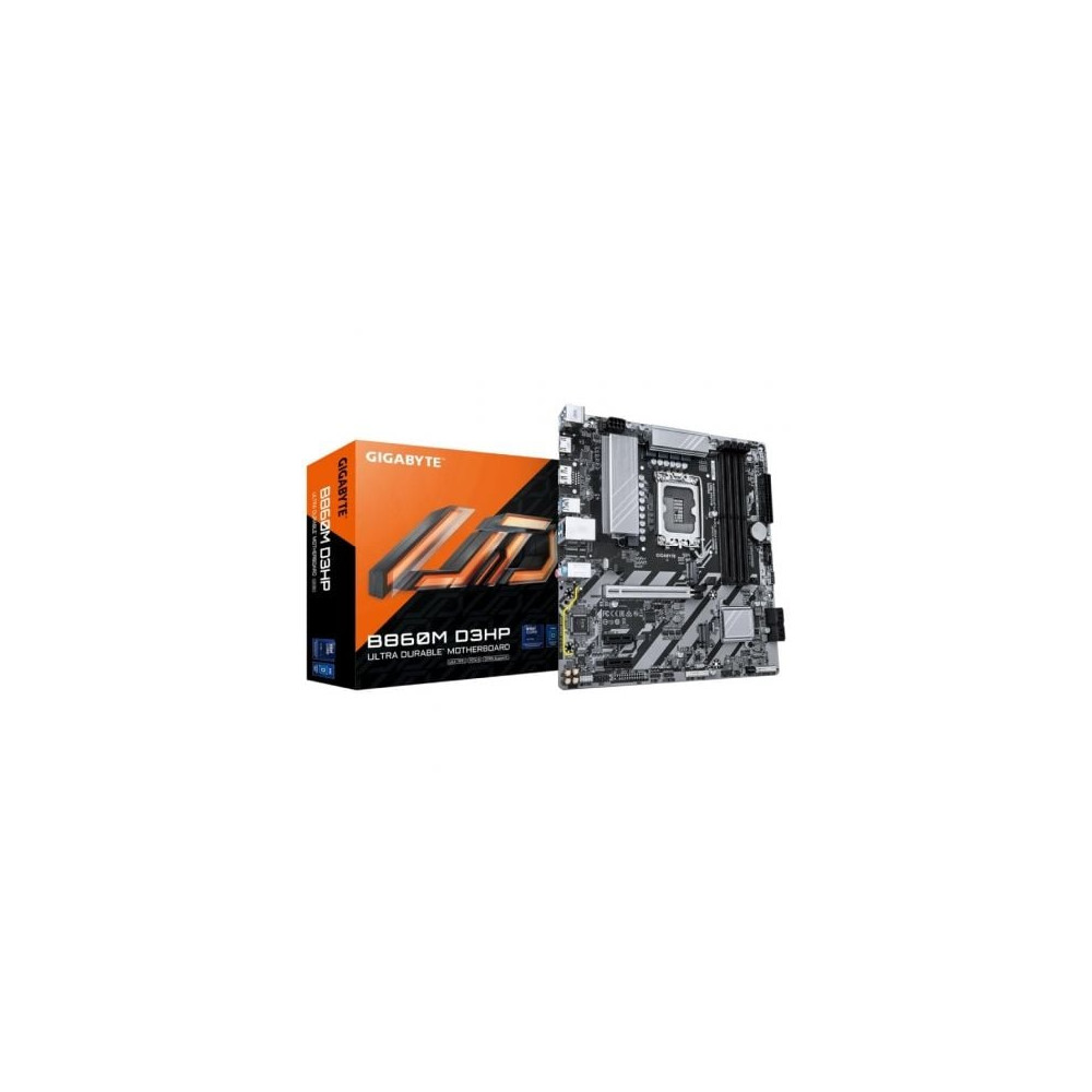 Placa Base Gigabyte B860M D3HP Socket 1851/ DDR5/ PCIe 5.0/ Micro ATX | Placas
