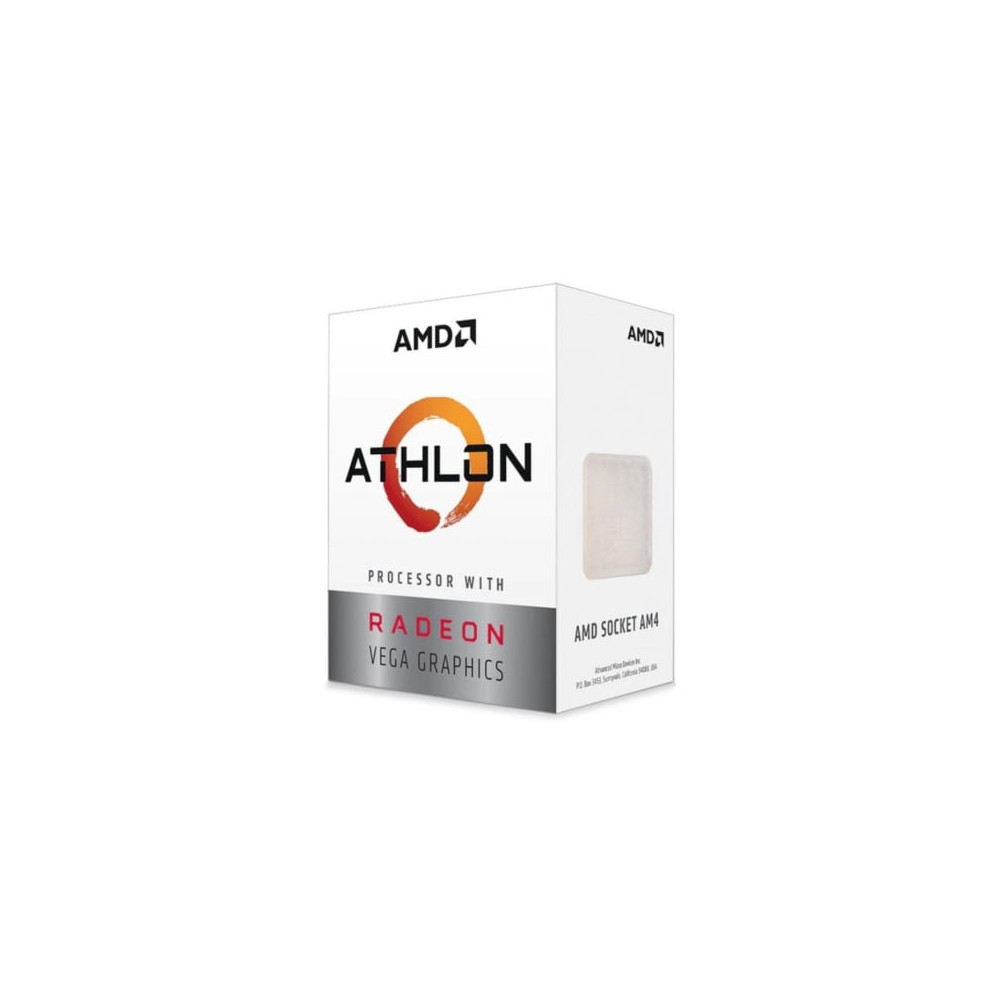 Procesador AMD Athlon 3000G 3.5GHz Socket AM4/ Pack de 12 Unidades | Procesadores