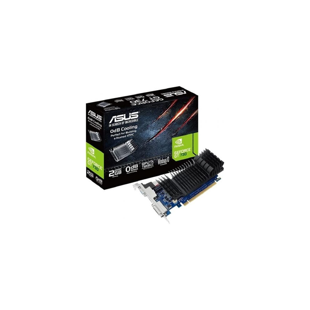 Tarjeta Gráfica Asus GeForce GT 730/ 2GB GDDR5 | Tarjetas Gráficas