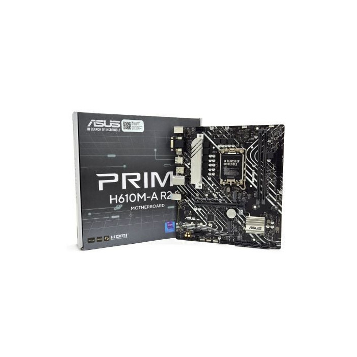 Placa Base Asus Prime H610M-A R2.0/ Socket 1700/ DDR5/ PCIe 4.0/ Micro ATX | Placas