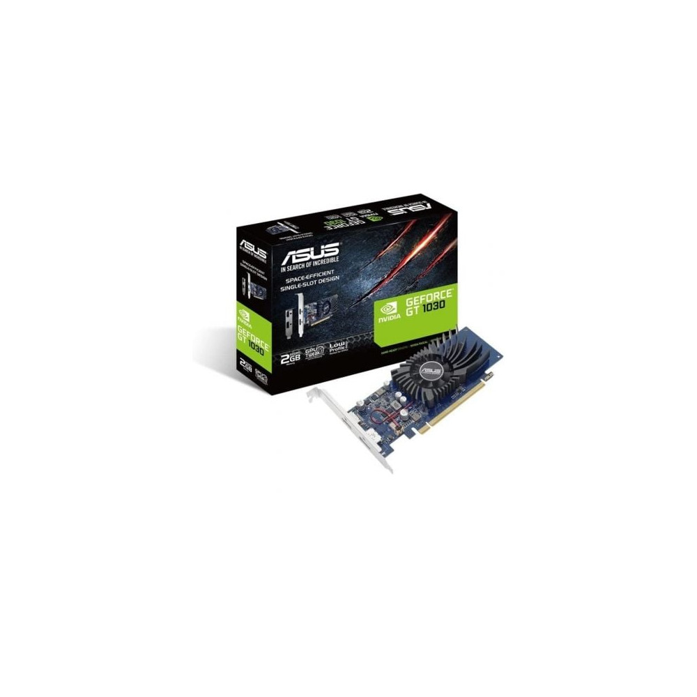 Tarjeta Gráfica Asus GeForce GT 1030/ 2GB GDDR5/ Compatible con Perfil Bajo | Tarjetas Gráficas