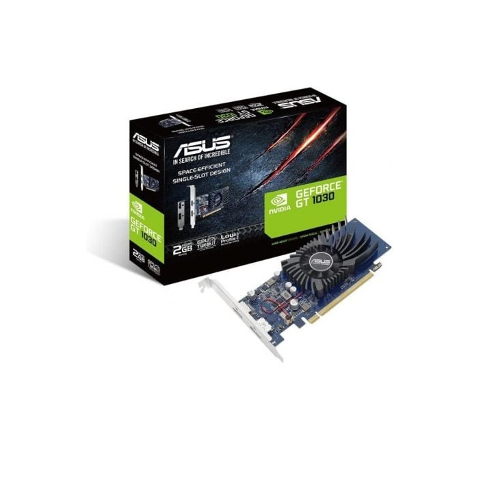 Tarjeta Gráfica Asus GeForce GT 1030/ 2GB GDDR5/ Compatible con Perfil Bajo | Tarjetas Gráficas