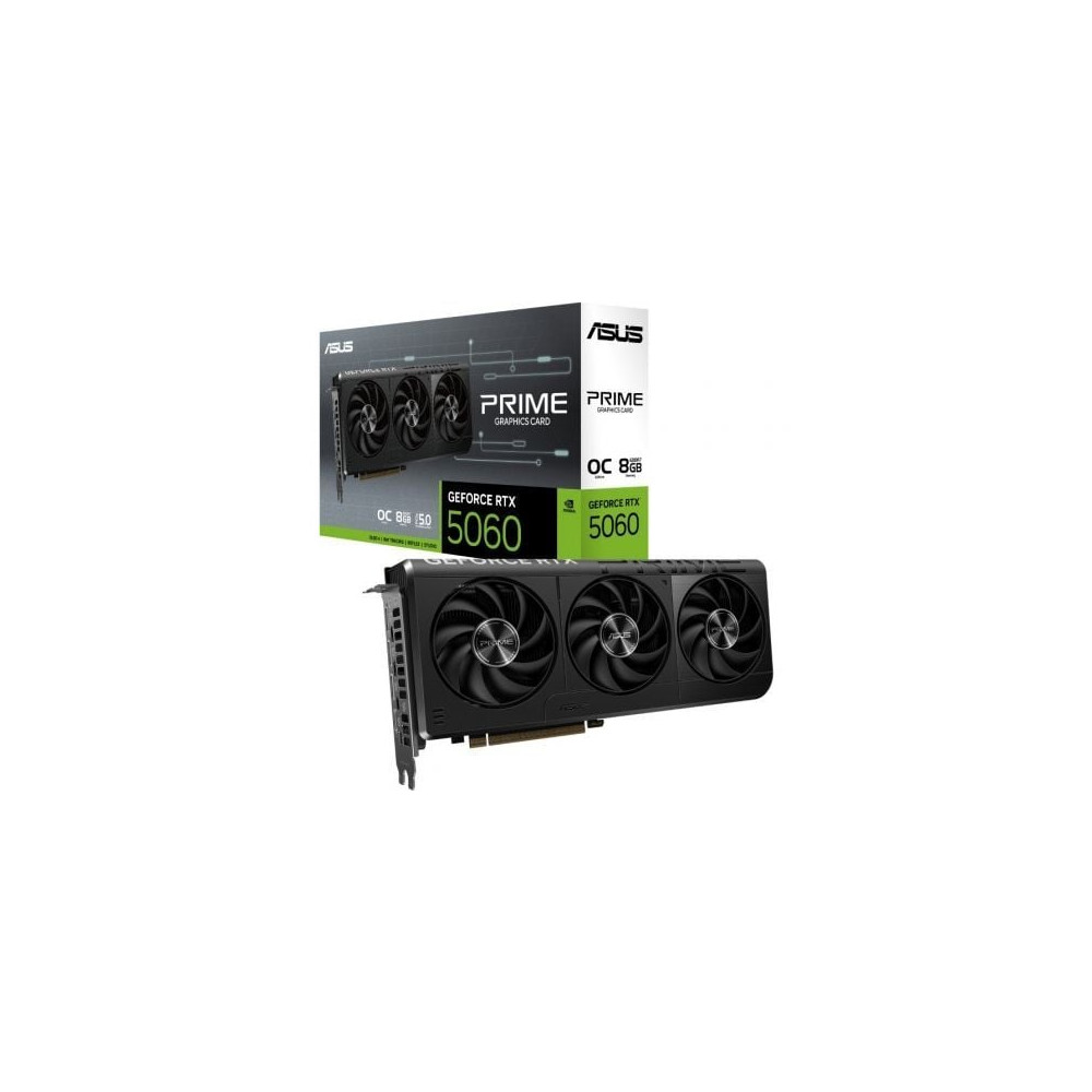 Tarjeta Gráfica Asus Prime GeForce RTX 5060 OC Edition/ 8GB GDDR7 | Tarjetas Gráficas