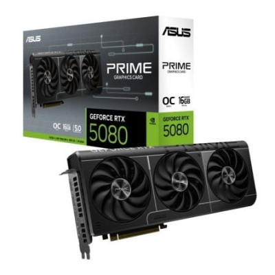 Tarjeta Gráfica Asus Prime GeForce RTX 5080 OC/ 16GB GDDR7 | Tarjetas Gráficas