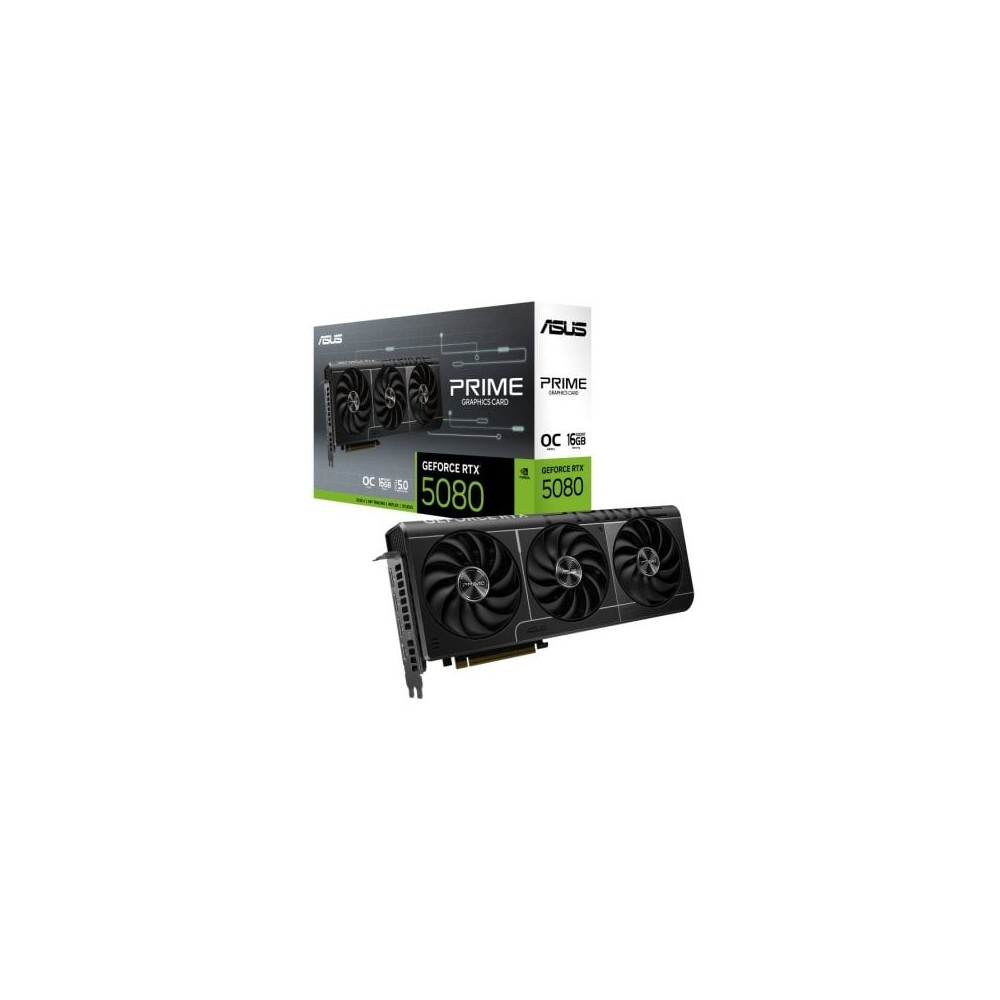 Tarjeta Gráfica Asus Prime GeForce RTX 5080 OC/ 16GB GDDR7 | Tarjetas Gráficas