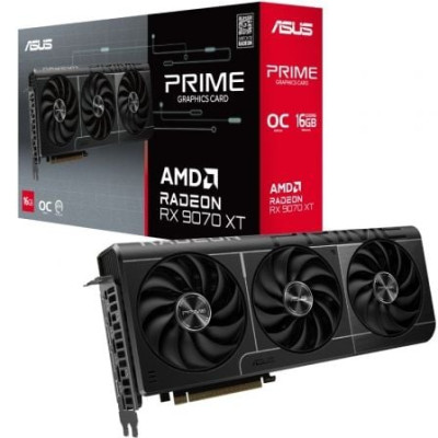 Tarjeta Gráfica Asus Prime Radeon RX 9070 XT OC/ 16GB GDDR6 | Tarjetas Gráficas