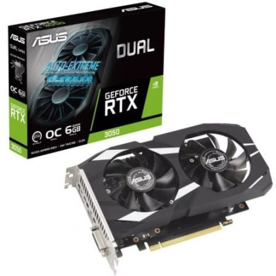 Tarjeta Gráfica Asus Dual GeForce RTX 3050 OC Edition/ 6GB GDDR6 | Tarjetas Gráficas