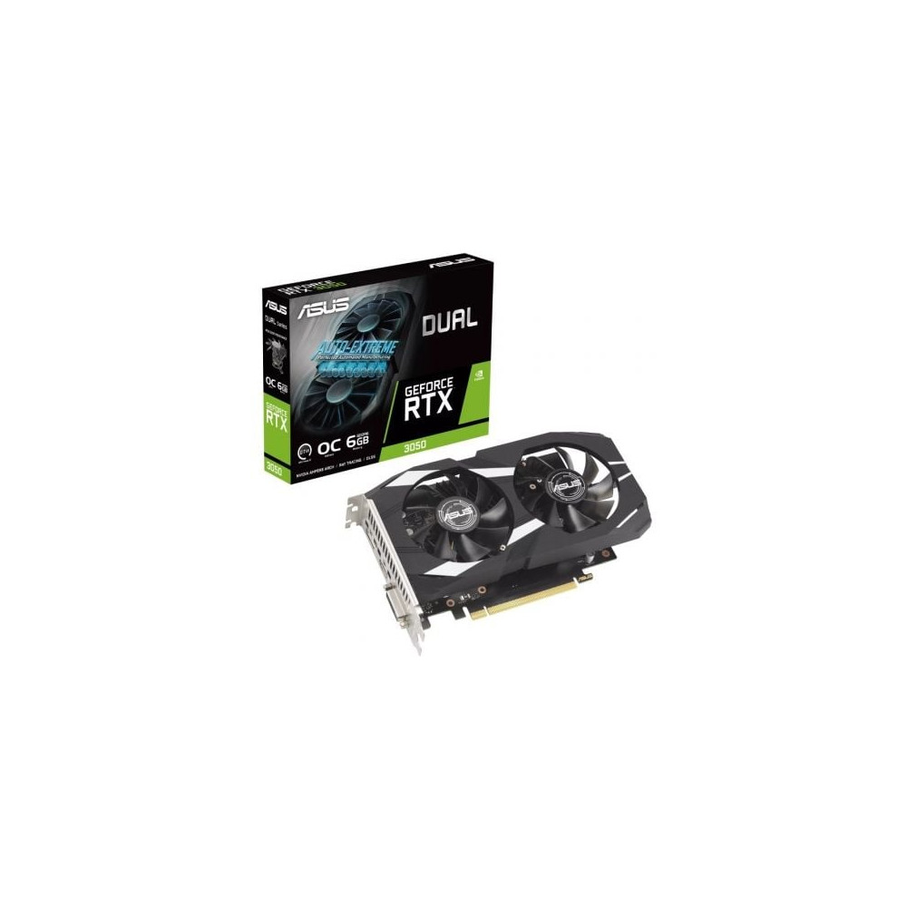 Tarjeta Gráfica Asus Dual GeForce RTX 3050 OC Edition/ 6GB GDDR6 | Tarjetas Gráficas