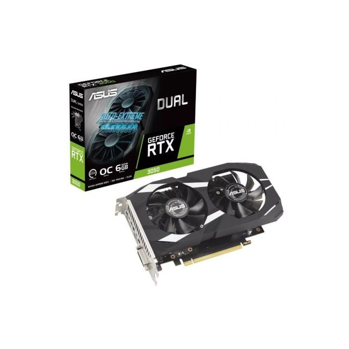Tarjeta Gráfica Asus Dual GeForce RTX 3050 OC Edition/ 6GB GDDR6 | Tarjetas Gráficas
