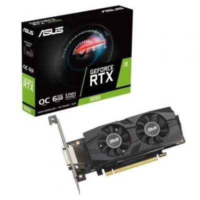 Tarjeta Gráfica Asus GeForce RTX 3050 LP BRK OC Edition/ 6GB GDDR6/ Compatible con Perfil Bajo | Tarjetas Gráficas