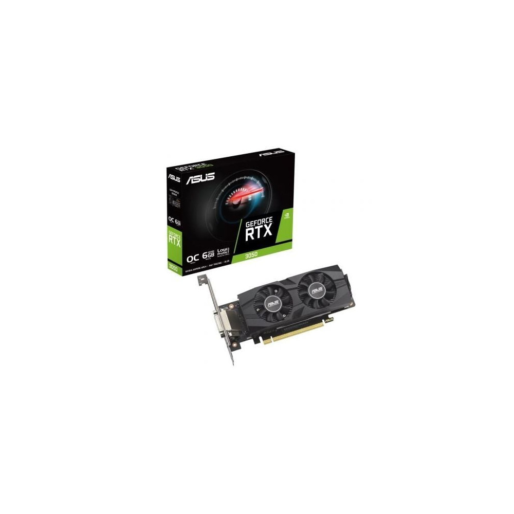 Tarjeta Gráfica Asus GeForce RTX 3050 LP BRK OC Edition/ 6GB GDDR6/ Compatible con Perfil Bajo | Tarjetas Gráficas