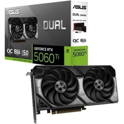 Tarjeta Gráfica Asus Dual GeForce RTX 5060 Ti OC/ 8GB GDDR7 | Tarjetas Gráficas