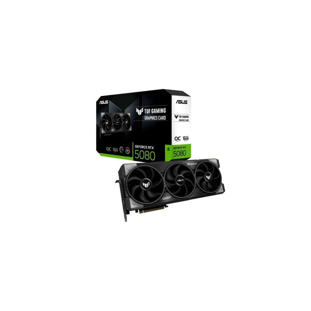 Tarjeta Gráfica Asus TUF Gaming GeForce RTX 5080 OC/ 16GB GDDR7 | Tarjetas Gráficas
