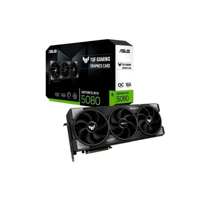 Tarjeta Gráfica Asus TUF Gaming GeForce RTX 5080 OC/ 16GB GDDR7 | Tarjetas Gráficas