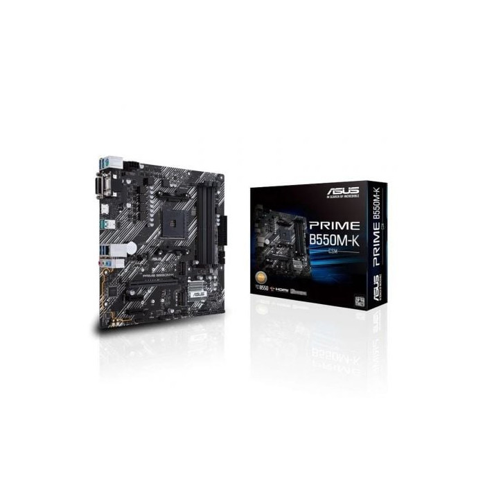 Placa Base Asus Prime B550M-K Socket AM4/ DDR4/ PCIe 4.0/ Micro ATX | Placas