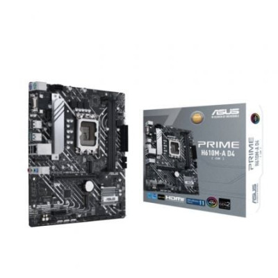Placa Base Asus Prime H610M-A D4-CSM/ Socket 1700/ DDR4/ PCIe 4.0/ Micro ATX | Placas
