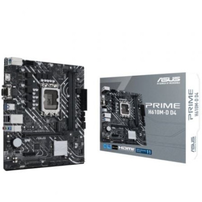 Placa Base Asus Prime H610M-D D4/ Socket 1700/ DDR4/ PCIe 4.0/ Micro ATX | Placas