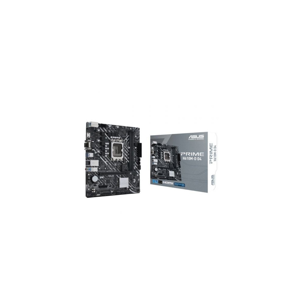 Placa Base Asus Prime H610M-D D4/ Socket 1700/ DDR4/ PCIe 4.0/ Micro ATX | Placas