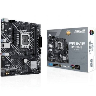 Placa Base Asus Prime H610M-E-CSM/ Socket 1700/ DDR5/ PCIe 4.0/ Micro ATX | Placas