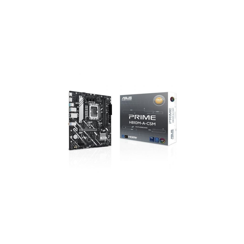 Placa Base Asus Prime H810M-A-CSM Socket 1851/ DDR5/ PCIe 4.0/ Micro ATX | Placas