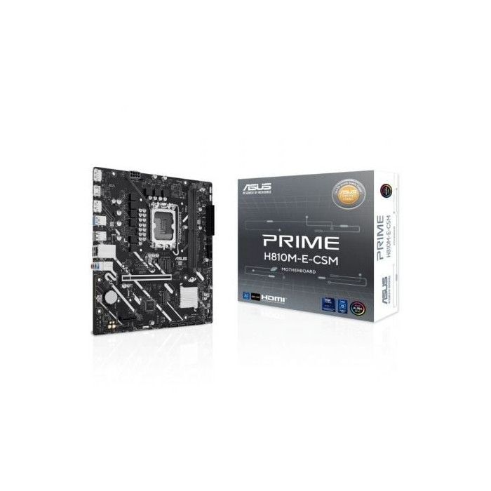 Placa Base Asus Prime H810M-E-CSM/ Socket 1851/ DDR5/ PCIe 4.0/ Micro ATX | Placas