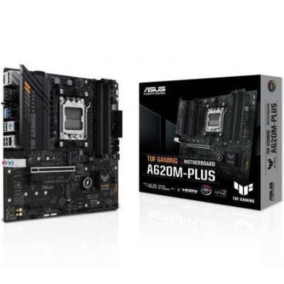 Placa Base Asus TUF GAMING A620M-PLUS Socket AM5/ DDR5/ PCIe 4.0/ Micro ATX | Placas