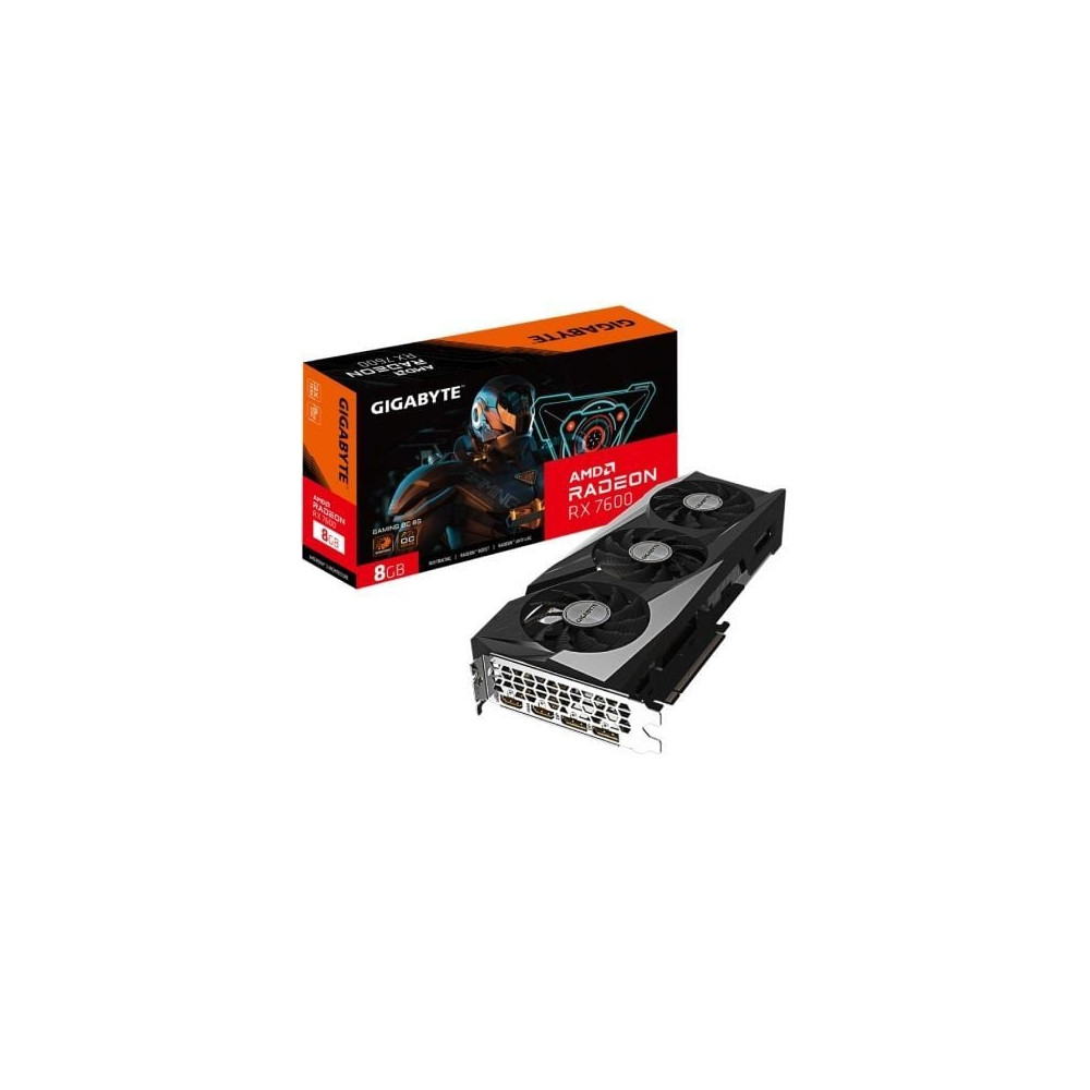 Tarjeta Gráfica Gigabyte Radeon RX 7600 Gaming OC/ 8GB GDDR6 | Tarjetas Gráficas
