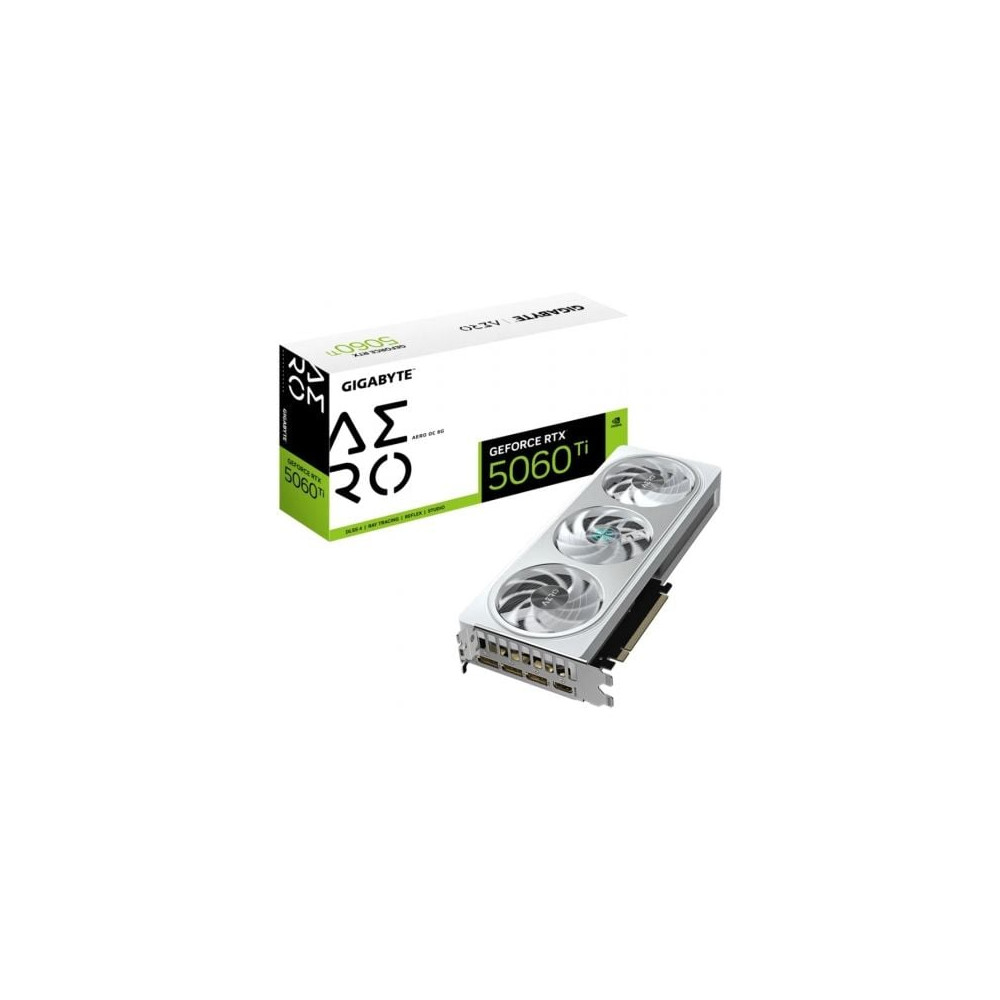 Tarjeta Gráfica Gigabyte GeForce RTX 5060 Ti AERO OC/ 8GB GDDR7 | Tarjetas Gráficas