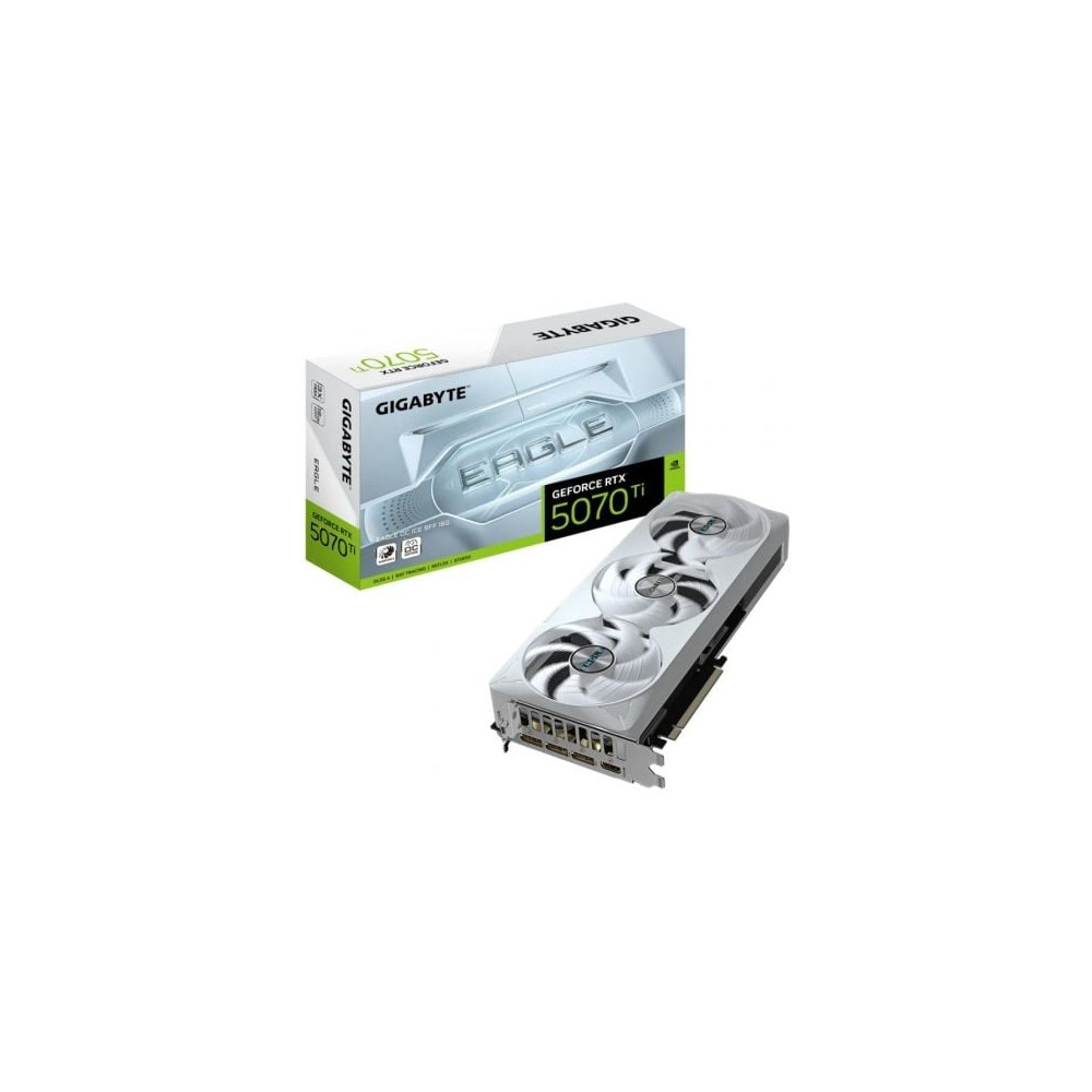 Tarjeta Gráfica Gigabyte GeForce RTX 5070Ti Eagle OC ICE SFF/ 16GB GDDR7 | Tarjetas Gráficas