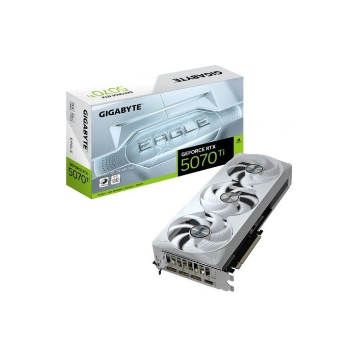 Tarjeta Gráfica Gigabyte GeForce RTX 5070Ti Eagle OC ICE SFF/ 16GB GDDR7 | Tarjetas Gráficas