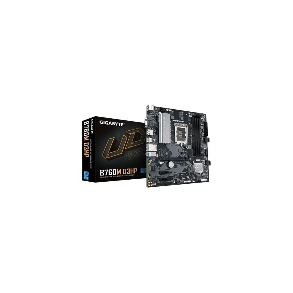 Placa Base Gigabyte B760M D3HP Socket 1700/ DDR5/ PCIe 4.0/ Micro ATX | Placas