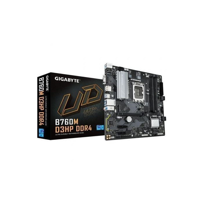 Placa Base Gigabyte B760M D3HP DDR4 Socket 1700/ DDR4/ PCIe 4.0/ Micro ATX | Placas