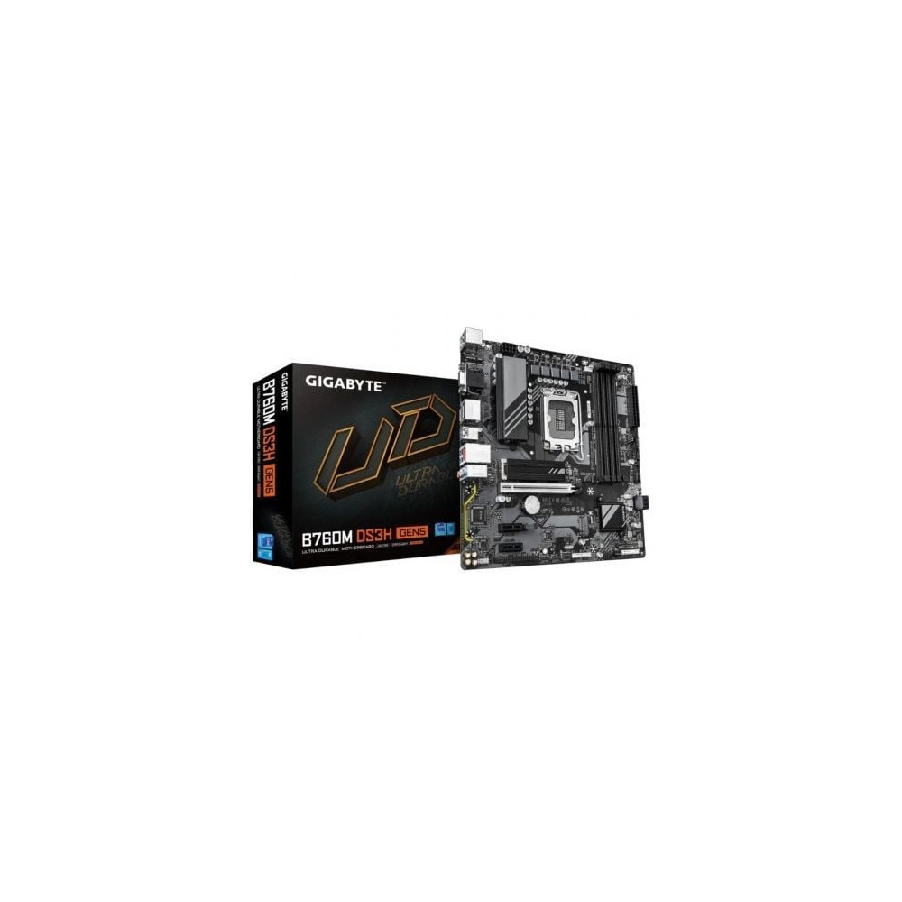 Placa Base Gigabyte B760M DS3H GEN5 Socket 1700/ DDR5/ PCIe 5.0/ Micro ATX | Placas