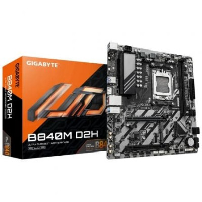 Placa Base Gigabyte B840M D2H Socket AM5/ DDR5/ PCIe 4.0/ Micro ATX | Placas