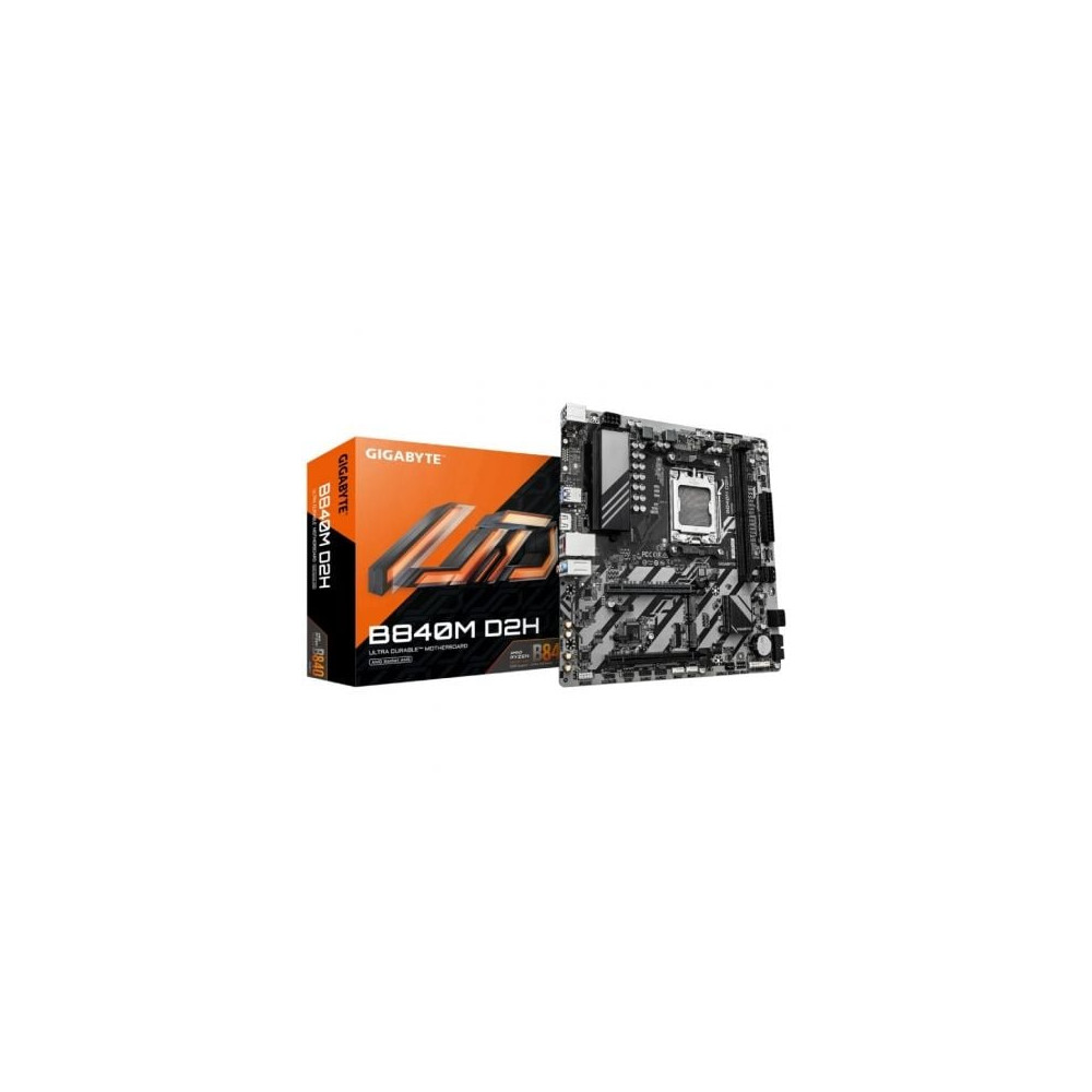 Placa Base Gigabyte B840M D2H Socket AM5/ DDR5/ PCIe 4.0/ Micro ATX | Placas