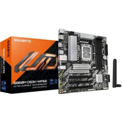 Placa Base Gigabyte B860M DS3H WIFI6E Socket 1851/ DDR5/ PCIe 5.0/ Micro ATX | Placas