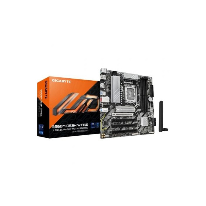 Placa Base Gigabyte B860M DS3H WIFI6E Socket 1851/ DDR5/ PCIe 5.0/ Micro ATX | Placas