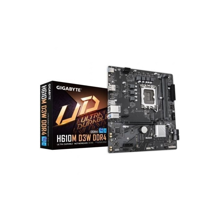 Placa Base Gigabyte H610M D3W DDR4 Socket 1700/ DDR4/ PCIe 4.0/ Micro ATX | Placas