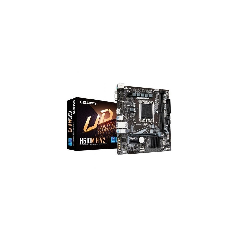 Placa Base Gigabyte H610M H V2 Socket 1700/ DDR5/ PCIe 4.0/ Micro ATX | Placas