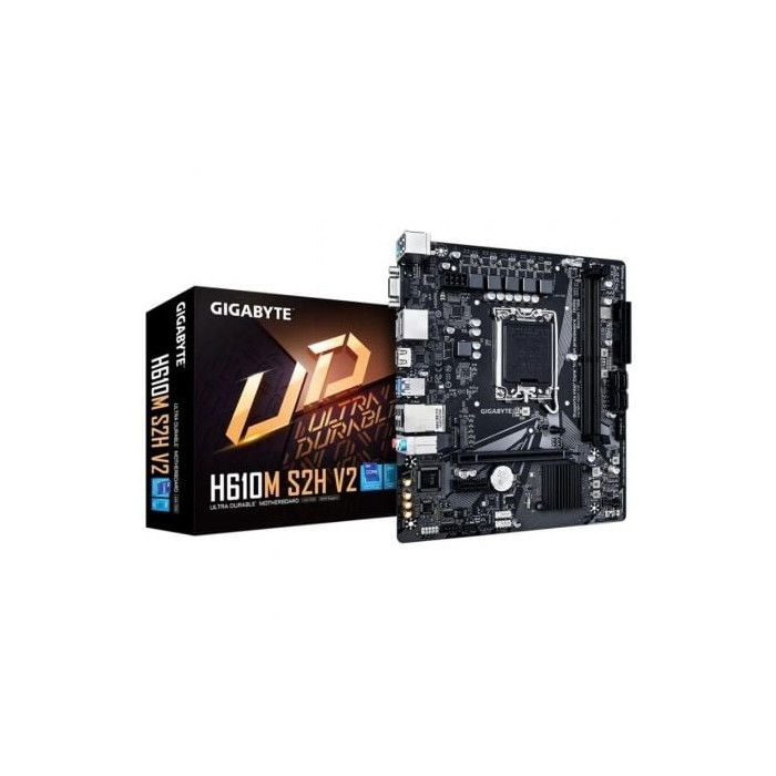Placa Base Gigabyte H610M S2H V2 Socket 1700/ DDR5/ PCIe 4.0/ Micro ATX | Placas