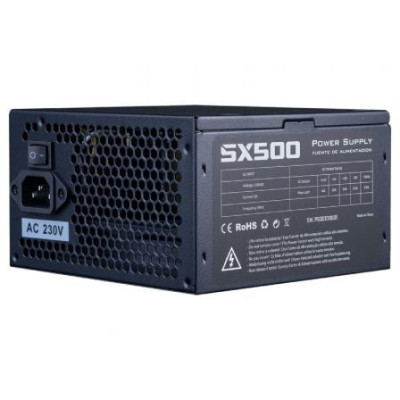 Fuente de Alimentación Hiditec SX 500 BULK/ 500W/ Ventilador 12cm/ Incluye cable de alimentación 1.5m | Fuentes