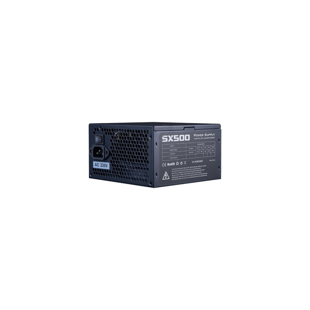 Fuente de Alimentación Hiditec SX 500 BULK/ 500W/ Ventilador 12cm/ Incluye cable de alimentación 1.5m | Fuentes