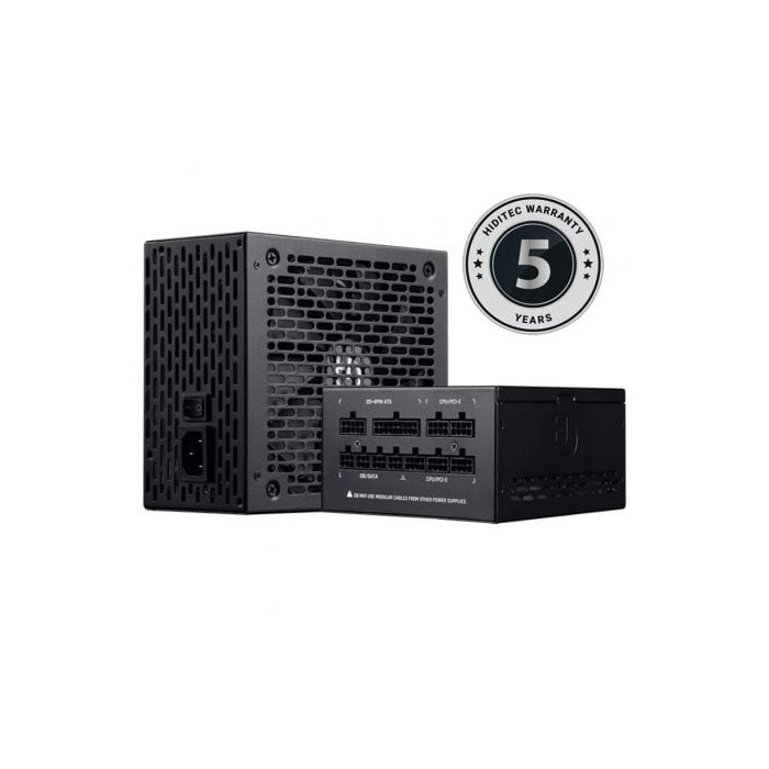 Fuente de Alimentación Hiditec BZX750 BZ V2/ 750W/ Ventilador 14cm/ 80 Plus Bronze | Fuentes